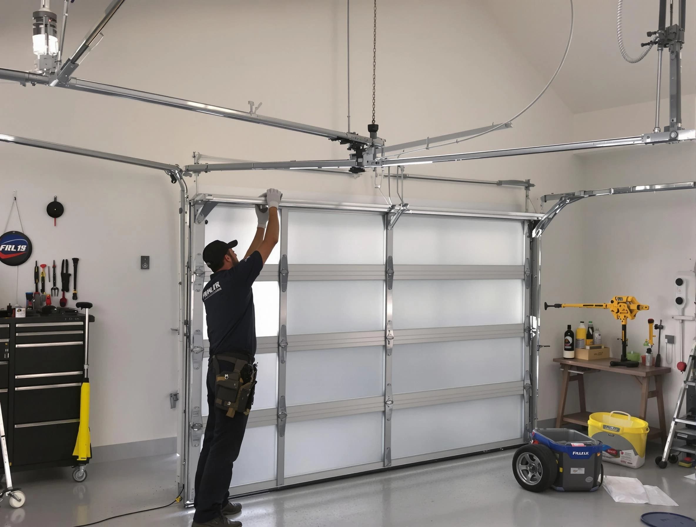 Odenville Garage Door Repair certified team performing precision garage door installation in Odenville