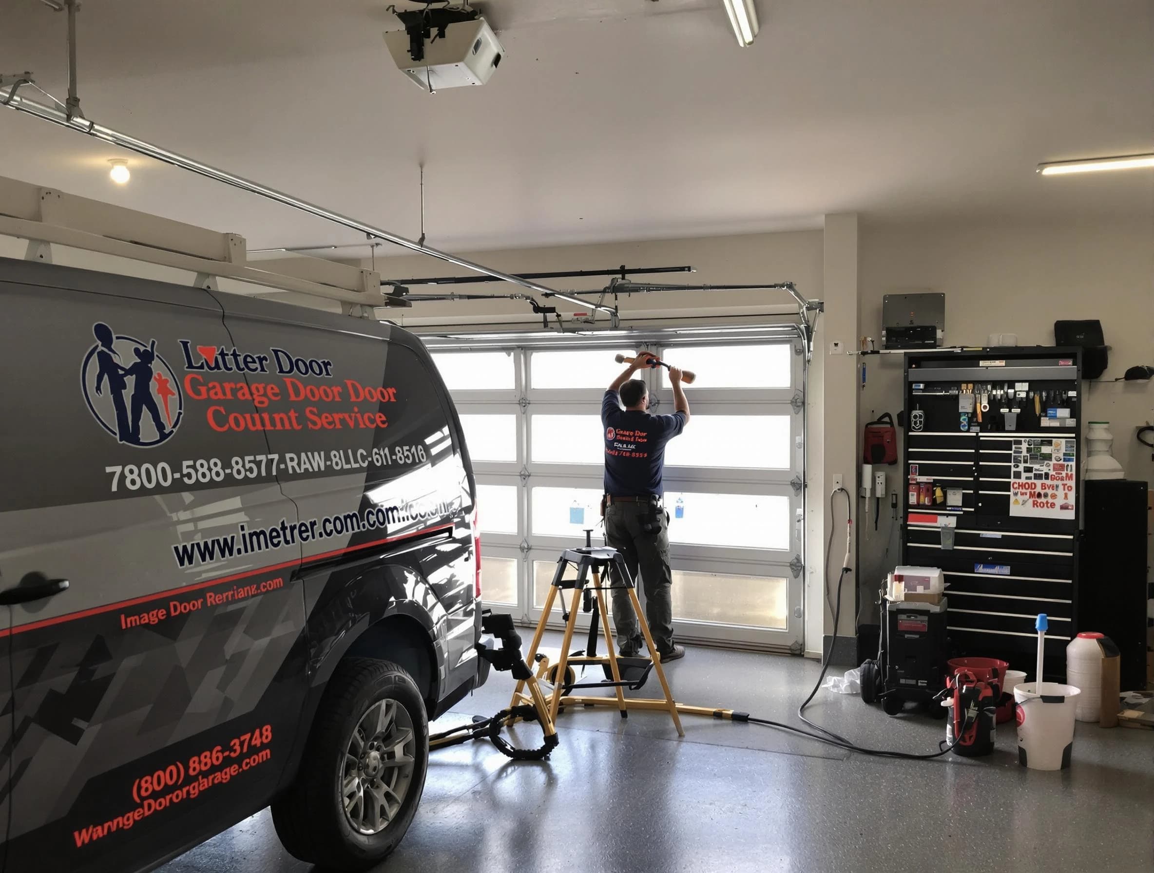 Odenville Garage Door Repair rapid response team performing same-day repair in Odenville