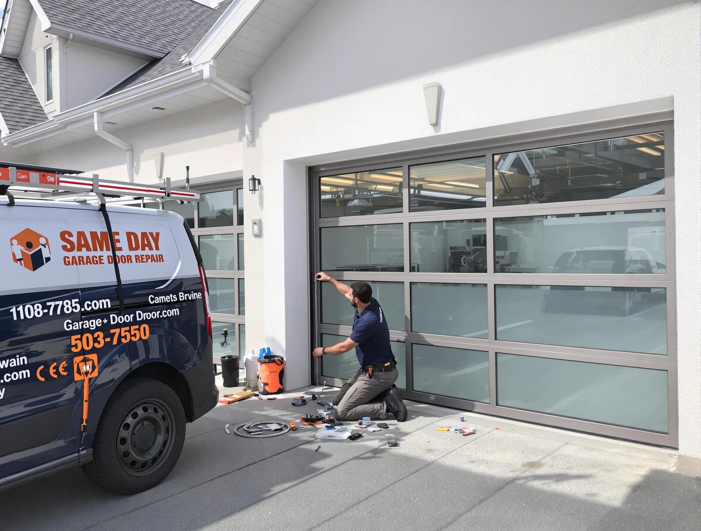 Same-day garage door repair service by Odenville Garage Door Repair in Odenville
